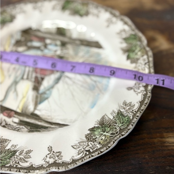 Vintage Johnson Brothers Friendly Village Plate - Picture 5 of 5